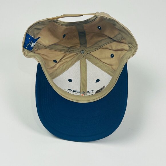 Alaska Wildlife Hat Embroidered Bald Eagle Bear Fish Adjustable Souvenir Cap - Picture 5 of 6